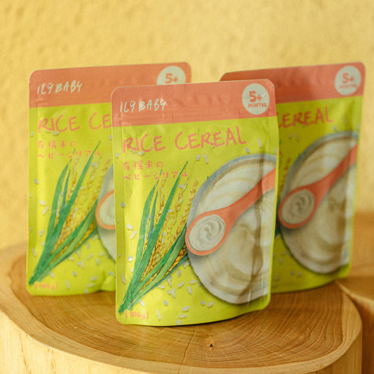 有機米のベビーシリアル３個セット